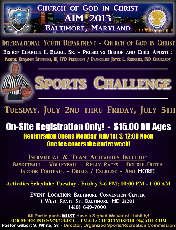 IYD Organized Sports and Recreation