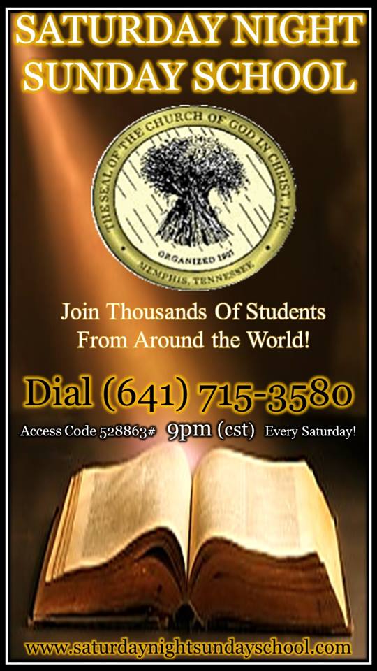 August 2013 International Sunday School Department