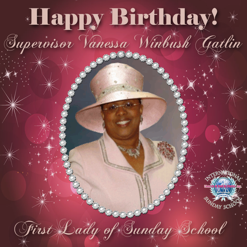 Happy Birthday! International Sunday School Department