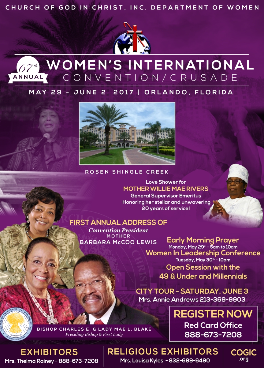  Search Results International COGIC Women's Department