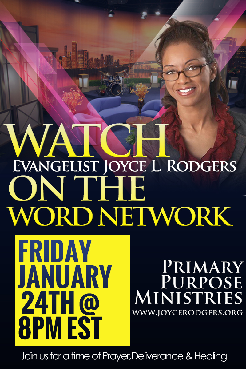 Watch Evangelist Joyce L. Rodgers on The Word Network Today Church Of