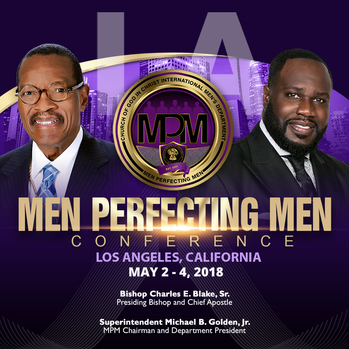 2018 Men Perfecting Men Conference Church Of God In Christ