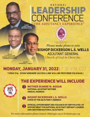 2022 National Leadership Conference – “The Adjutancy Experience ...