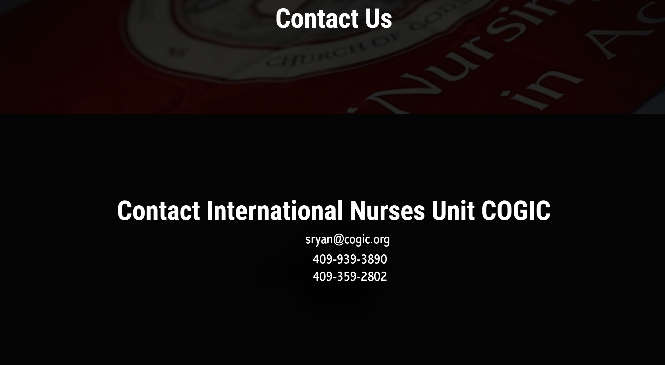 Contact us inu