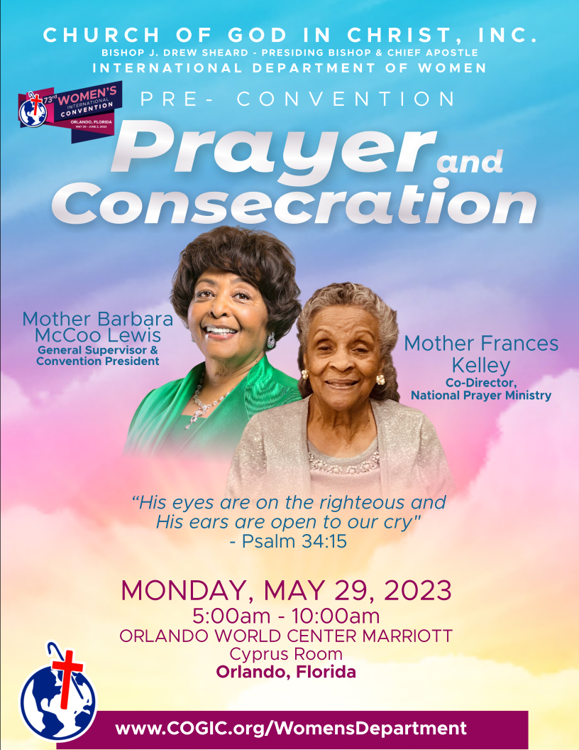 Women’s International Convention International COGIC Women's Department