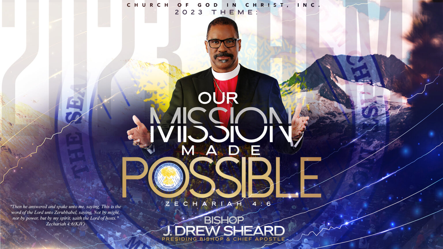 2023 COGIC Theme Church Of God In Christ