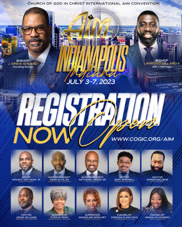 2023 AIM Registration Now Open Church Of God In Christ