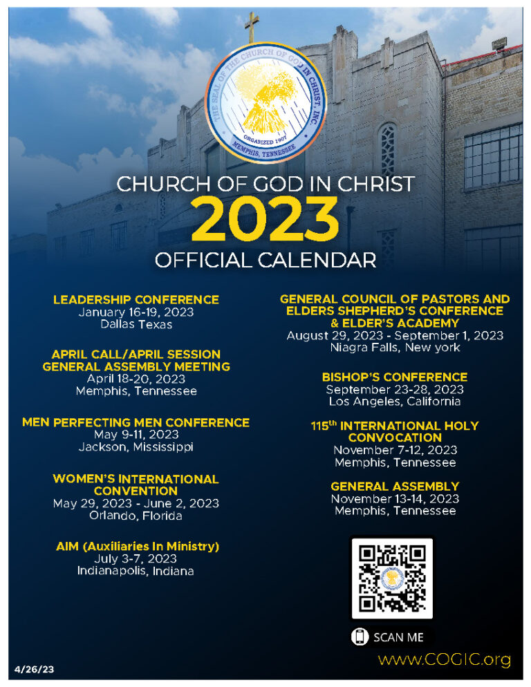 Events Church Of God In Christ