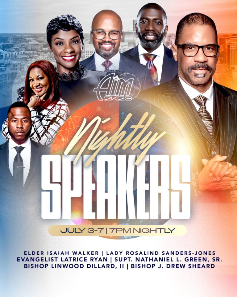 2023 AIM Convention Speakers Church Of God In Christ